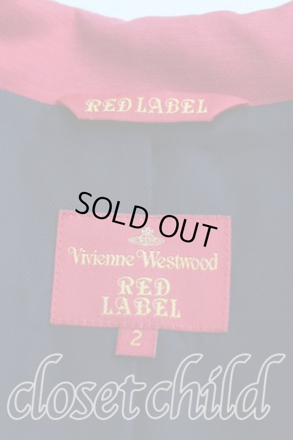 画像3: ヴィヴィアンウエストウッド 中古 / ラブジャケット 2（9号） 赤ｘ黒  H-25-05-25-004-jc-OD-ZH (3)