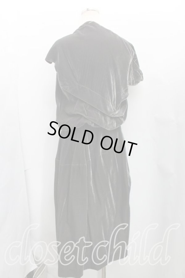 画像2: ヴィヴィアンウエストウッド 中古 / ベロア変形ワンピース 00（ワンサイズ） 灰  H-25-05-25-005-op-OD-ZH (2)