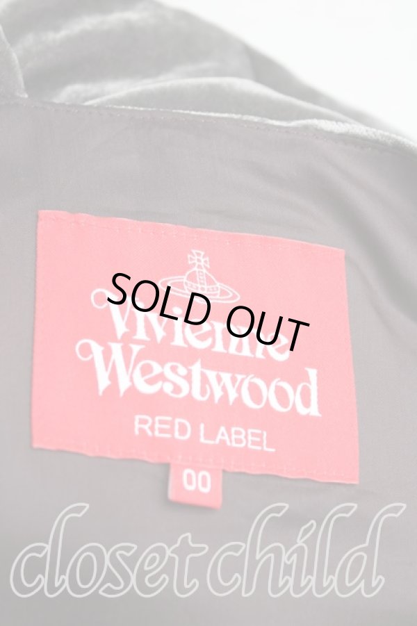 画像3: ヴィヴィアンウエストウッド 中古 / ベロア変形ワンピース 00（ワンサイズ） 灰  H-25-05-25-005-op-OD-ZH (3)