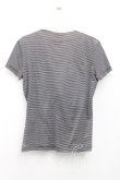 画像2: ヴィヴィアンウエストウッド 中古 / ボーダードランクン半袖カットソー M 白×黒  H-25-05-25-054-to-IN-ZH (2)