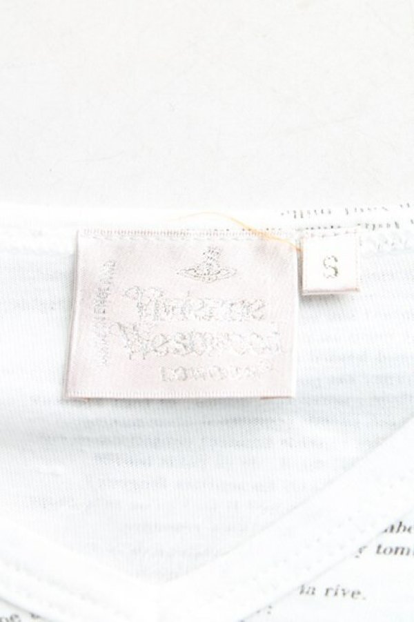 画像3: ヴィヴィアンウエストウッド 中古 / ファーブルカットソー S 白  H-25-05-25-055-to-OD-ZH (3)