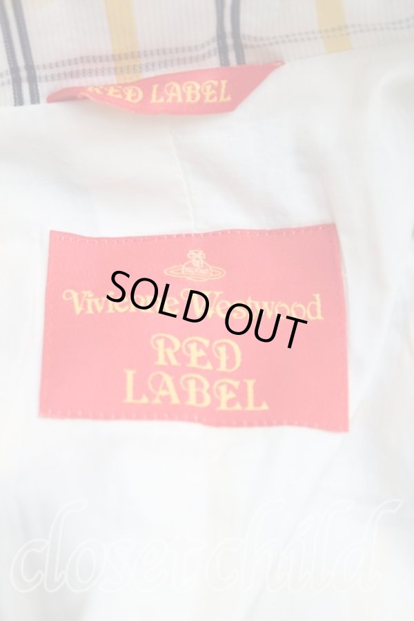 画像3: ヴィヴィアンウエストウッド 中古 / グラフチェックシングルジャケット サイズ40（9号） 黄色  H-25-05-25-001-jc-OD-ZH (3)