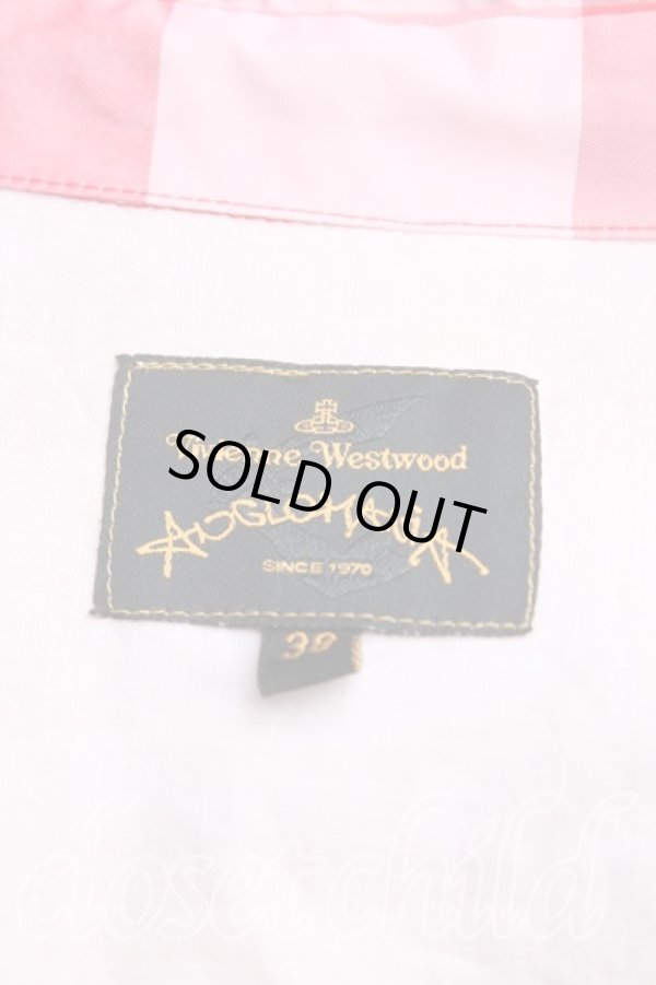 画像3: ANGLOMANIA 中古 / ブロックチェックドライアドドレス III(11号） ピンク  H-25-05-25-006-op-OD-ZH (3)