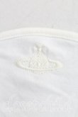 画像6: ヴィヴィアンウエストウッド 中古 / 単色オーブ刺繍ノースリーブカットソー S 白  H-25-05-25-062-to-OD-ZH (6)