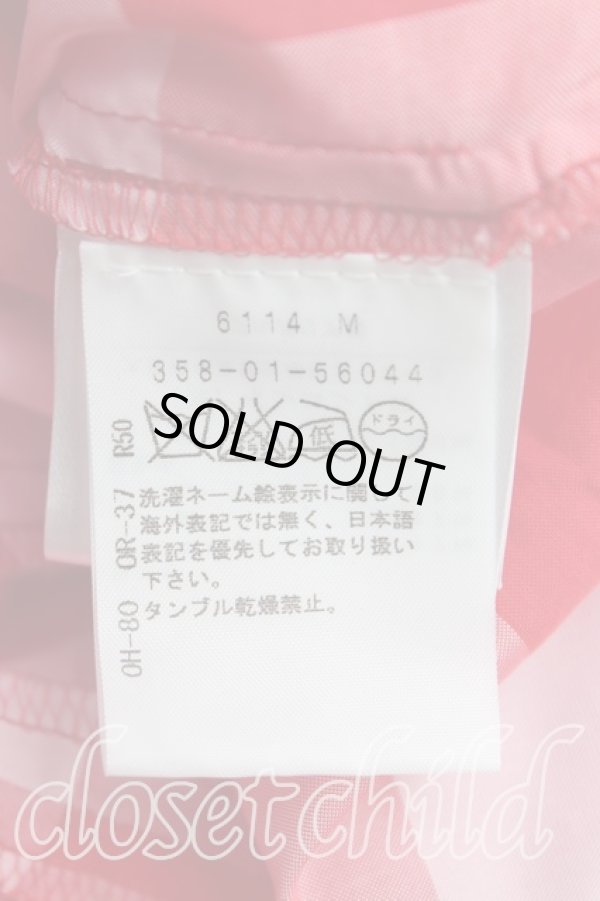 画像4: ANGLOMANIA 中古 / ブロックチェックドライアドドレス III(11号） ピンク  H-25-05-25-006-op-OD-ZH (4)