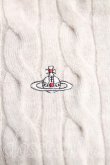画像6: ヴィヴィアンウエストウッド 中古 / オーブ刺繍ケーブルVネックニット 00(ワンサイズ) 茶  H-25-05-25-073-to-IN-ZH (6)
