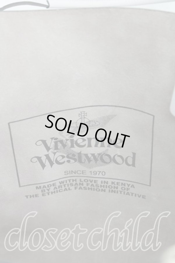 画像4: ヴィヴィアンウエストウッド 中古 / STUDIO SHOPPERトートバッグL  灰  H-25-05-25-085-ba-IN-ZH (4)