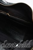 画像4: ヴィヴィアンウエストウッド 中古 / レオパード柄ショルダーバッグ  黒  H-25-05-25-087-ba-OD-ZH (4)