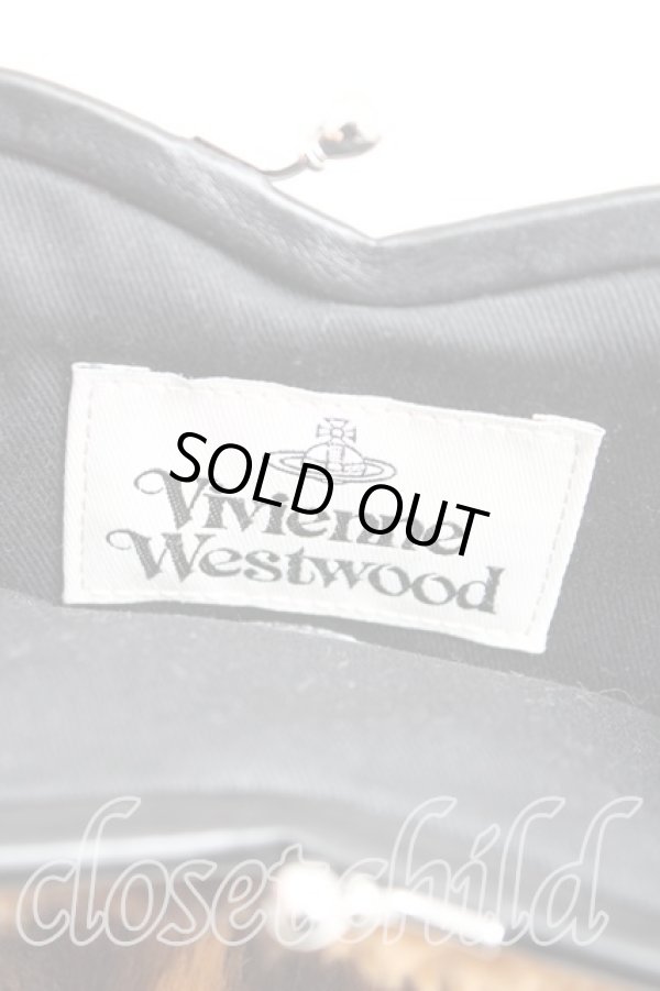 画像4: ヴィヴィアンウエストウッド 中古 / BELLE HEART FRAMEポシェット  茶  H-25-05-25-089-ba-OD-ZH (4)