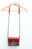 画像2: ヴィヴィアンウエストウッド 中古 / プリズムオーブショルダーバッグ  赤  H-25-05-25-093-ba-OD-ZH (2)