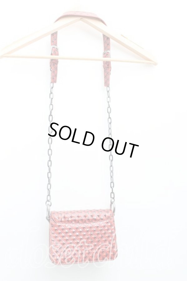 画像3: ヴィヴィアンウエストウッド 中古 / プリズムオーブショルダーバッグ  赤  H-25-05-25-093-ba-OD-ZH (3)