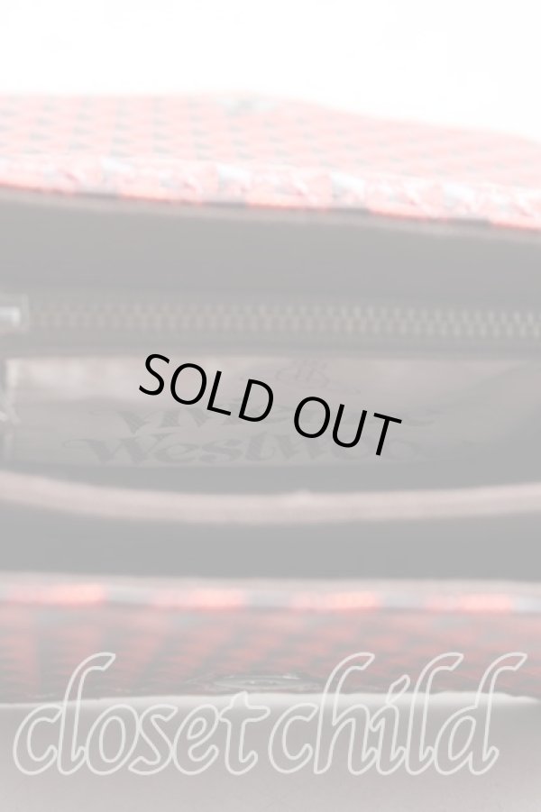 画像5: ヴィヴィアンウエストウッド 中古 / プリズムオーブショルダーバッグ  赤  H-25-05-25-093-ba-OD-ZH (5)