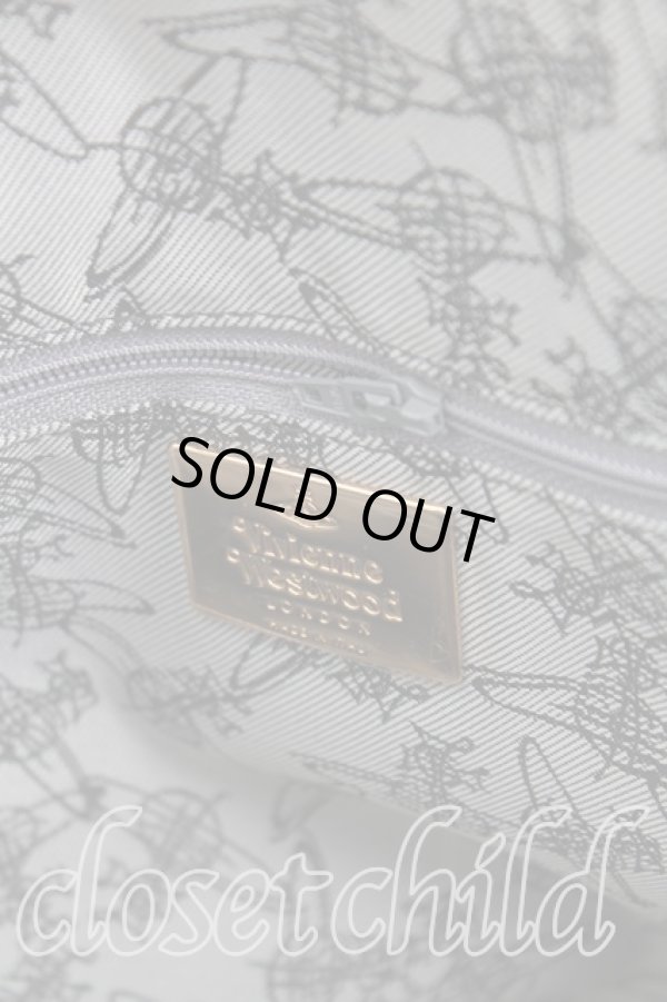 画像4: ヴィヴィアンウエストウッド 中古 / ダービー2WAYボストンバッグ  EXHIBITION  H-25-05-25-095-ba-IN-ZH (4)