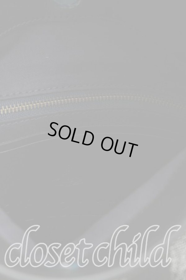 画像4: ヴィヴィアンウエストウッド 中古 / レオパードハンドバッグS  黒  H-25-05-25-101-ba-IN-ZH (4)