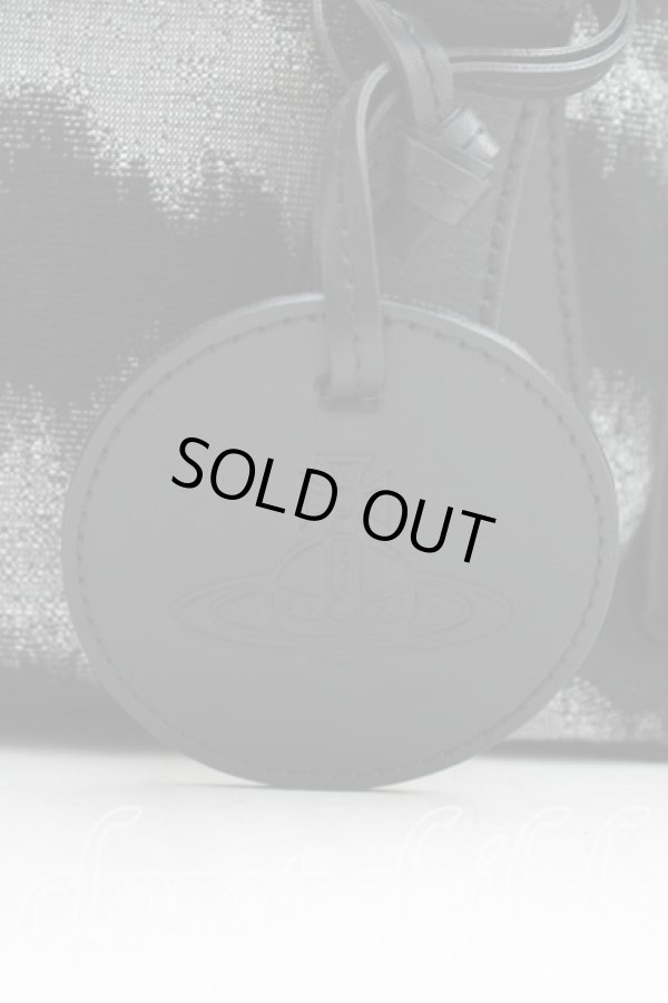 画像5: ヴィヴィアンウエストウッド 中古 / レオパードハンドバッグS  黒  H-25-05-25-101-ba-IN-ZH (5)