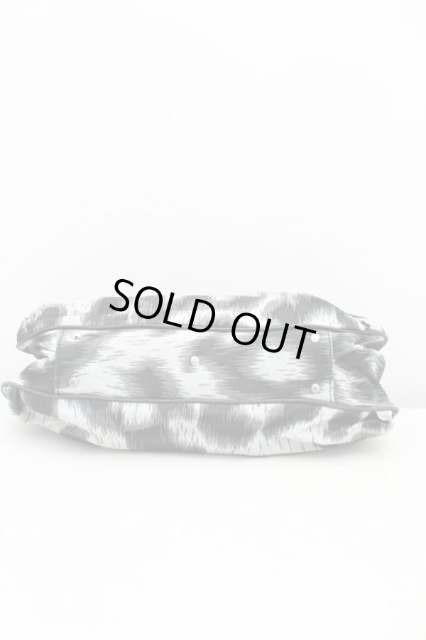 画像3: ヴィヴィアンウエストウッド 中古 / レオパードハンドバッグ  黒  H-25-05-25-102-ba-IN-ZH (3)