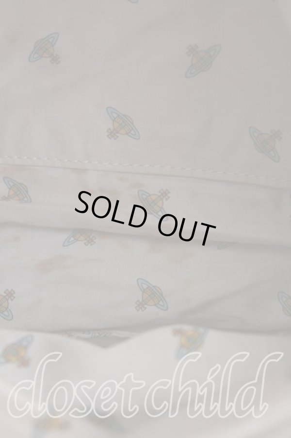 画像5: ヴィヴィアンウエストウッド 中古 / レオパードハンドバッグ  黒  H-25-05-25-102-ba-IN-ZH (5)