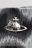 画像7: ヴィヴィアンウエストウッド 中古 / レオパードハンドバッグ  黒  H-25-05-25-102-ba-IN-ZH (7)