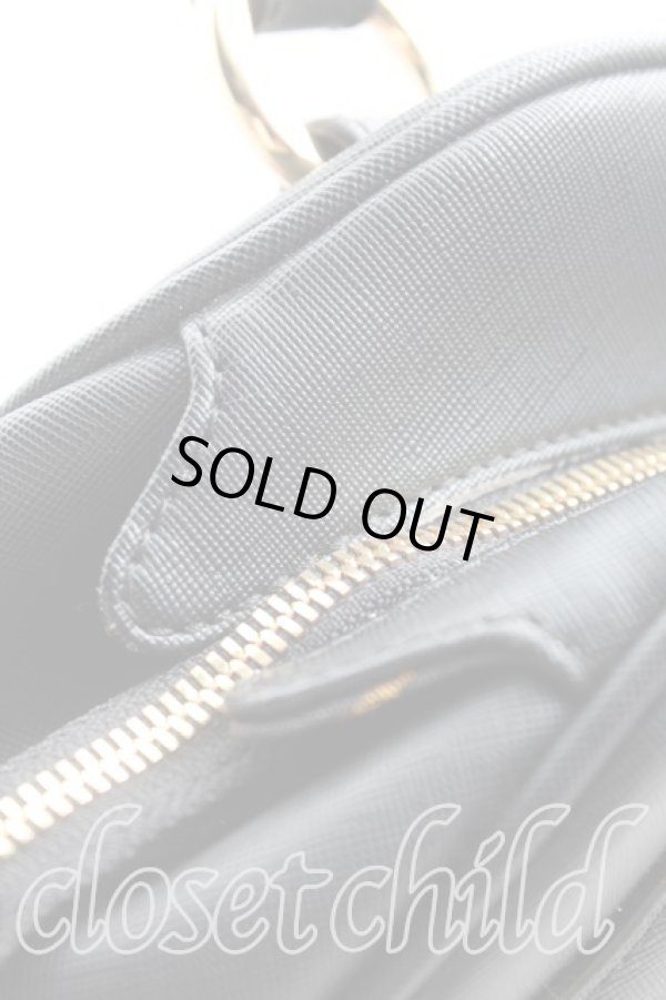 画像5: ANGLOMANIA 中古 / DIVINAハンドバッグ  黒  H-25-05-25-103-ba-IN-ZH (5)