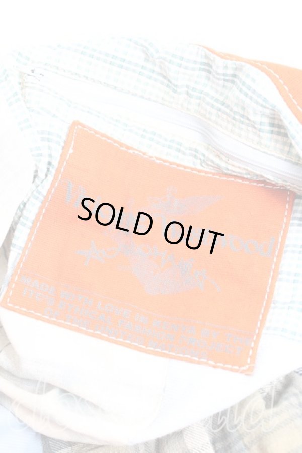 画像4: ANGLOMANIA 中古 / ロゴ総柄トートバッグ  茶×灰  H-25-05-25-104-ba-IN-ZH (4)