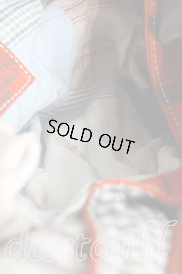 画像5: ANGLOMANIA 中古 / ロゴ総柄トートバッグ  茶×灰  H-25-05-25-104-ba-IN-ZH (5)