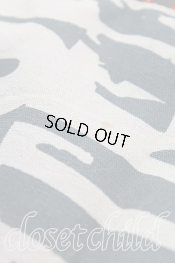 画像6: ANGLOMANIA 中古 / ロゴ総柄トートバッグ  茶×灰  H-25-05-25-104-ba-IN-ZH (6)