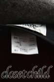 画像5: ヴィヴィアンウエストウッド MAN 中古 / スエードハット  黒×灰  H-25-05-25-116-ha-IN-ZH (5)
