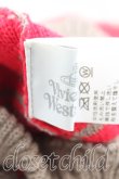 画像4: ヴィヴィアンウエストウッド 中古 / ハート総柄ベレー帽  カーキ  H-25-05-25-118-ha-OD-ZH (4)