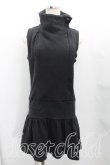 画像3: ヴィヴィアンウエストウッド 中古 / ノースリーブスウェットワンピース 2（9号相当） 黒  H-25-05-25-012-op-OD-ZH (3)