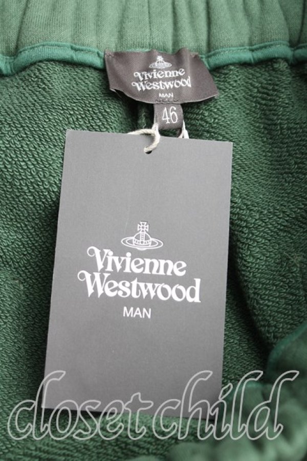 画像3: ヴィヴィアンウエストウッド MAN 中古 / スウェットパンツ 46（メンズM） 緑  H-25-05-25-014-pa-OD-ZH (3)