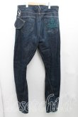 画像2: ヴィヴィアンウエストウッド Anglomania and Lee 中古 / ASYMMETRICAL JEAN W32 インディゴ  H-25-05-25-017-pa-IN-ZH (2)