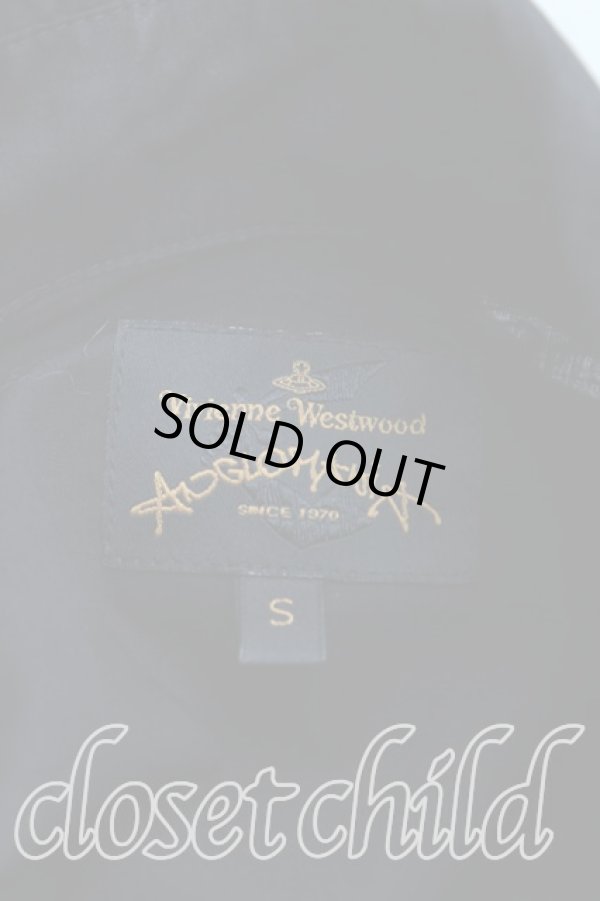 画像3: ヴィヴィアンウエストウッド 中古 / スクイグルシャツ S 黒  H-25-06-01-021-bl-OD-ZH (3)