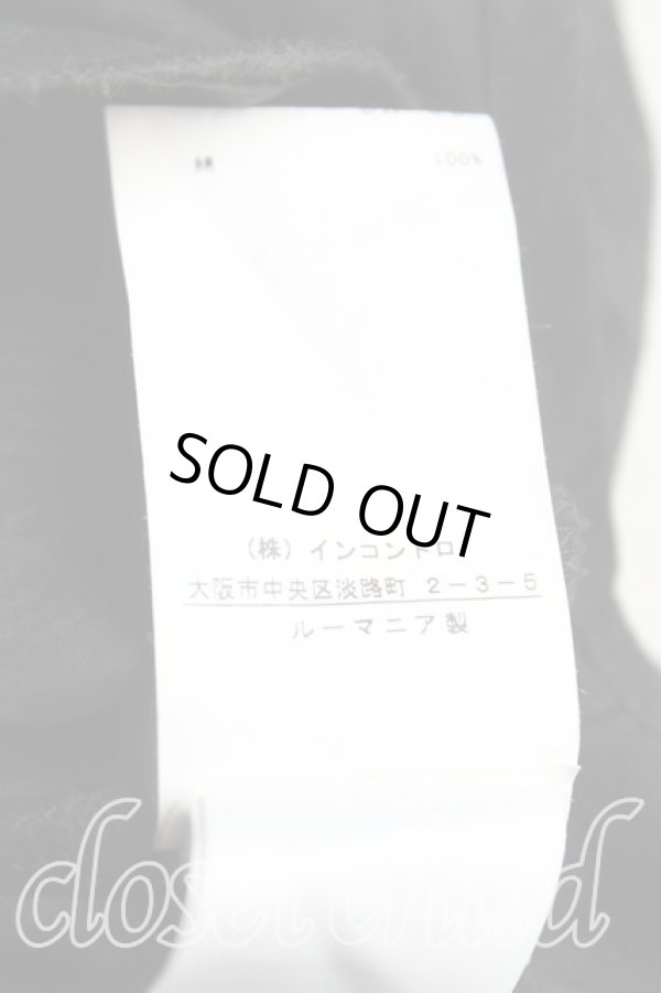 画像5: ヴィヴィアンウエストウッド 中古 / スクイグルシャツ S 黒  H-25-06-01-021-bl-OD-ZH (5)