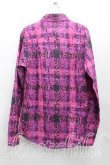 画像2: ヴィヴィアンウエストウッド MAN 中古 / モザイクシャツ 46(メンズM相当) ピンク  H-25-06-01-023-bl-IN-ZH (2)