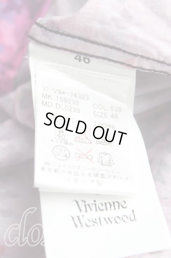 画像4: ヴィヴィアンウエストウッド MAN 中古 / モザイクシャツ 46(メンズM) ピンク  H-25-06-01-023-bl-IN-ZH (4)