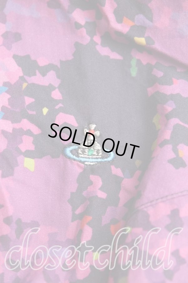 画像5: ヴィヴィアンウエストウッド MAN 中古 / モザイクシャツ 46(メンズM) ピンク  H-25-06-01-023-bl-IN-ZH (5)