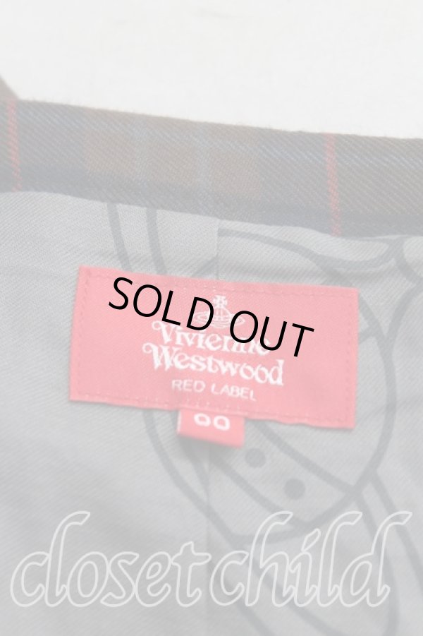 画像3: ヴィヴィアンウエストウッド 中古 / タータンチェックキルトスカート 00（ワンサイズ） 茶  H-25-06-01-024-sk-OD-ZH (3)