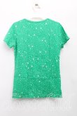 画像2: ヴィヴィアンウエストウッド 中古 / アースオーブptTシャツ 1（7号相当） 緑  H-25-06-01-035-ts-OD-ZH (2)