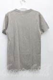 画像2: ANGLOMANIA 中古 / スカルptTシャツ 36（S相当） カーキ  H-25-06-01-037-ts-OD-ZH (2)