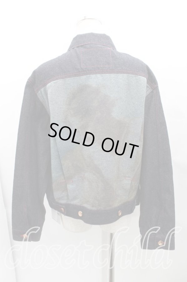 画像2: ヴィヴィアンウエストウッド 中古 / MARLENE デニムジャケット S インディゴ  H-25-06-01-001-jc-OD-ZH (2)