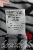 画像5: ヴィヴィアンウエストウッド 中古 / エッセンシャルオーブワッペンボーダーTシャツ 2（9号相当） 灰  H-25-06-01-039-ts-OD-ZH (5)