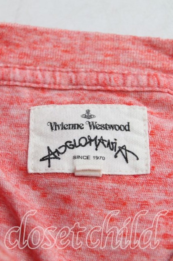 画像3: ANGLOMANIA 中古 / レオパード&短剣ptTシャツ 40(L) ピンク  H-25-06-01-044-ts-IN-ZH (3)