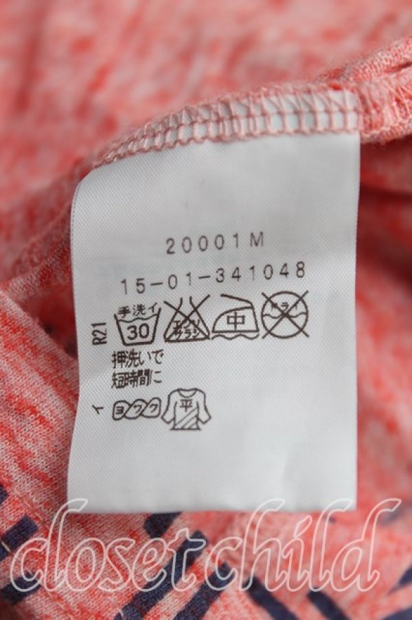 画像4: ANGLOMANIA 中古 / レオパード&短剣ptTシャツ 40(L) ピンク  H-25-06-01-044-ts-IN-ZH (4)