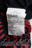 画像4: ANGLOMANIA 中古 / 総柄Tシャツ S 紺×赤  H-25-06-01-045-ts-IN-ZH (4)