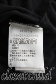 画像4: ANGLOMANIA 中古 / 額縁スカーフTシャツ XS 黒  H-25-06-01-049-ts-IN-ZH (4)