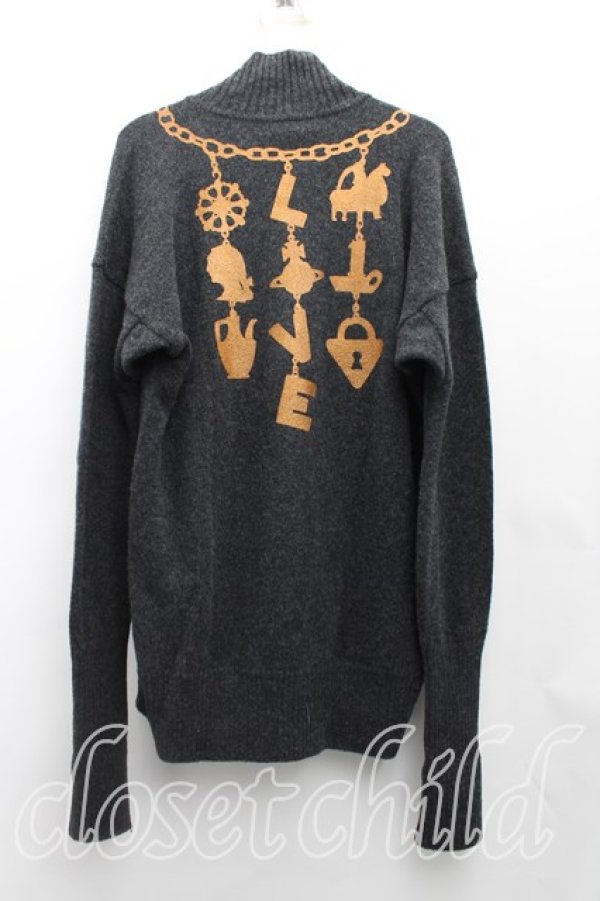 ヴィヴィアンウエストウッド 中古 / ネックレスptニット 2（9号相当） 灰  H-25-06-01-059-to-OD-ZH ヴィヴィアンウエストウッド 中古 / ネックレスptニット 2（9号