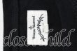 画像3: ANGLOMANIA 中古 / 「X」メッシュ長袖カットソー 38（M相当） 黒  H-25-06-01-067-to-OD-ZH (3)