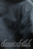 画像6: ヴィヴィアンウエストウッド 中古 / 単色オーブ刺繍Aラインカットソー  紺  H-25-06-01-070-to-OD-ZH (6)