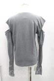 画像2: ANGLOMANIA 中古 / ロゴptモスリンカットソー 38（M相当） 灰  H-25-06-01-080-to-OD-ZH (2)