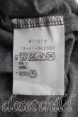 画像4: ANGLOMANIA 中古 / ロゴptモスリンカットソー 38（M相当） 灰  H-25-06-01-080-to-OD-ZH (4)